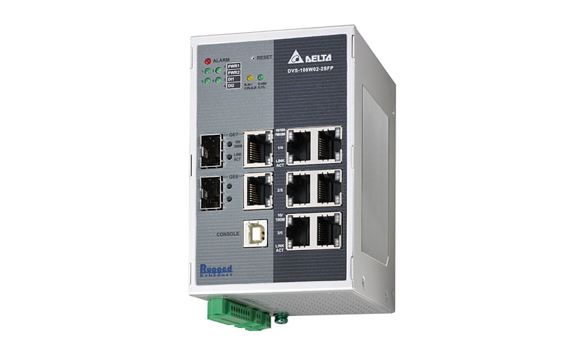 Delta Switch Ethernet DVS-108W02